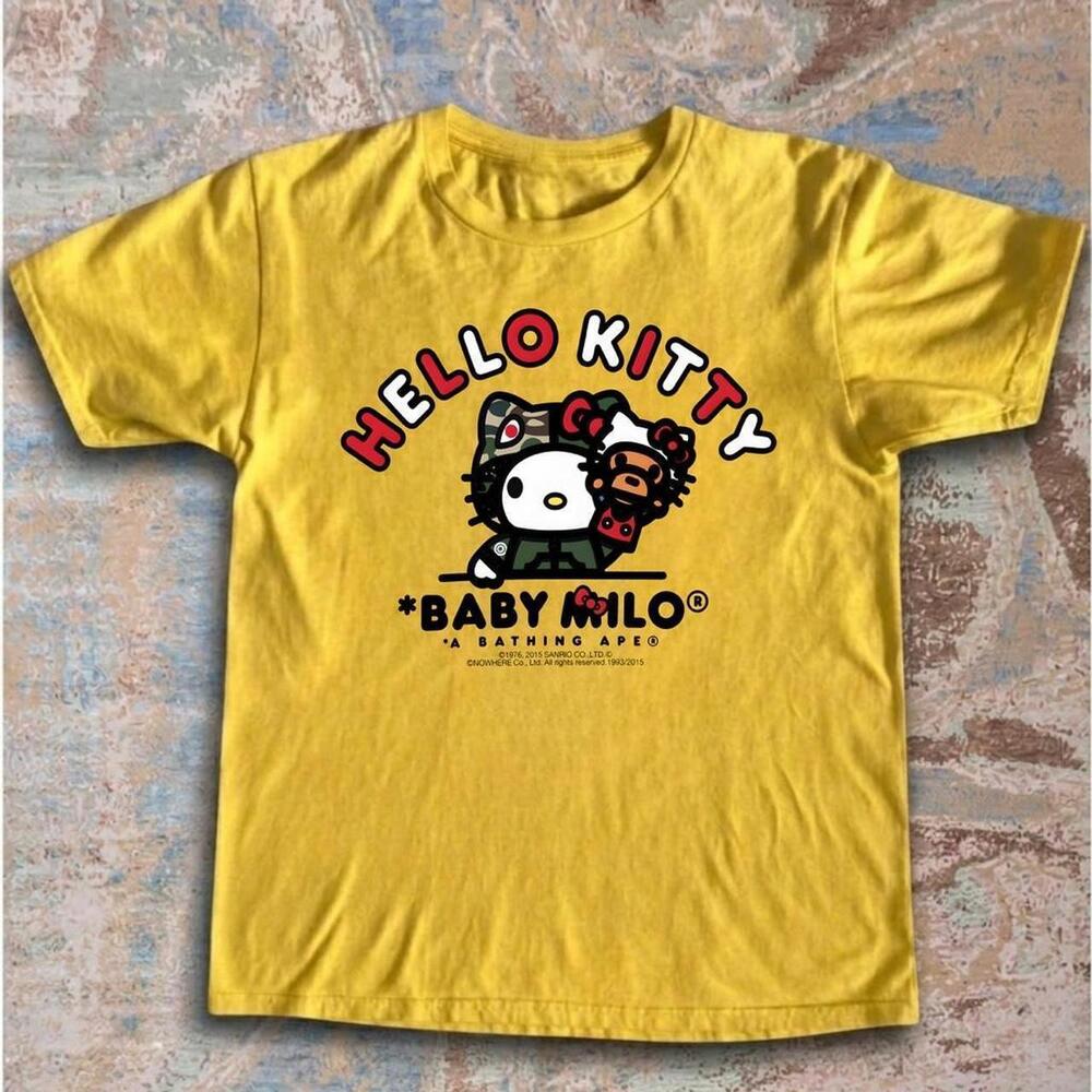Yellow Hello Kitty X Baby Milo Tee
